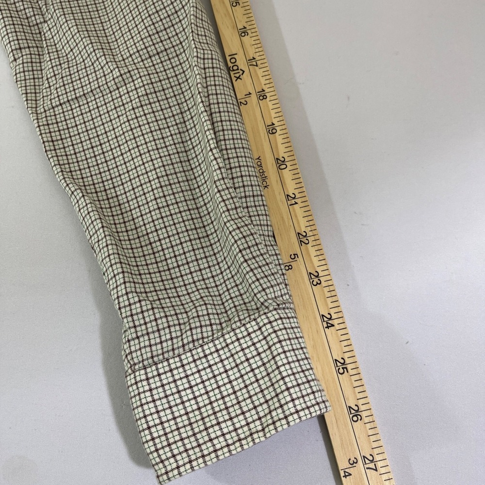 Ralph Lauren Shirt Mens Size 16 36/37 Yarmouth 100% Cotton Plaid Button Up - Picture 9 of 9